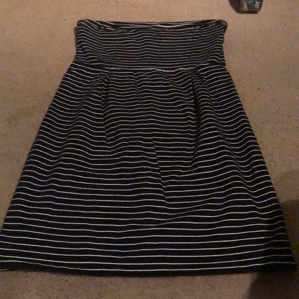 Strapless fitted dress